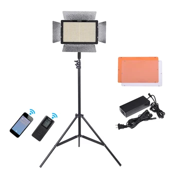 YONGNUO YN1200 5500K LED Video Light with 2Pcs CT Filters Remote Controller with 2m Light Stand and External AC Power Adapter
YONGNUO YN1200 5500K LED Video Light with 2Pcs CT Filters Remote Controller with 2m Light Stand and External AC Power Adapter