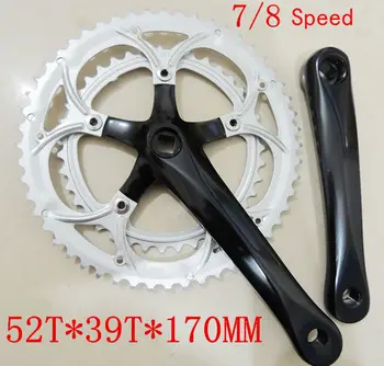 last 2019 new 7/8 speed road bike changeable sprocket wheel 170mm 39-53T 900g aluminum alloy folding sprocket wheel square hole
last 2019 new 7/8 speed road bike changeable sprocket wheel 170mm 39-53T 900g aluminum alloy folding sprocket wheel square hole