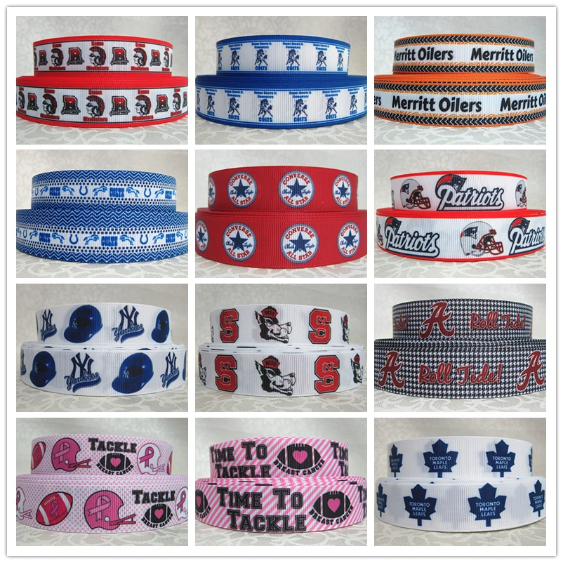 Q&N ribbon 16mm 22mm Sport Character printed Grosgrain/FOE Ribbon party decoration satin ribbons wholesale OEM
Q&N ribbon 16mm 22mm Sport Character printed Grosgrain/FOE Ribbon party decoration satin ribbons wholesale OEM