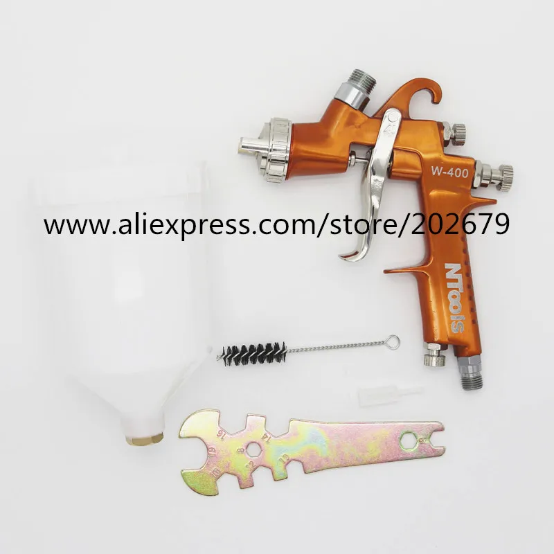 W-400 spray gun high quality LVMP air spray gun gravity feed stainless steel 600ml cup Car Environmental Spray gun Lacquer gun
W-400 spray gun high quality LVMP air spray gun gravity feed stainless steel 600ml cup Car Environmental Spray gun Lacquer gun