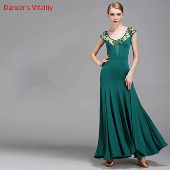 New Ballroom Dress Standard Short sleeve Dresses Ballroom Dance Dress Flamenco Dance Costumes Ballroom Practice Dress Dance
New Ballroom Dress Standard Short sleeve Dresses Ballroom Dance Dress Flamenco Dance Costumes Ballroom Practice Dress Dance