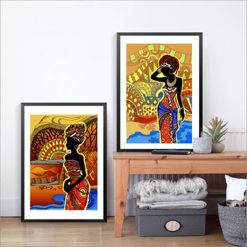 Black Woman Canvas Art Print Painting Poster, African Woman Wall Pictures For Home Decoration Retro Home Decor
Black Woman Canvas Art Print Painting Poster, African Woman Wall Pictures For Home Decoration Retro Home Decor