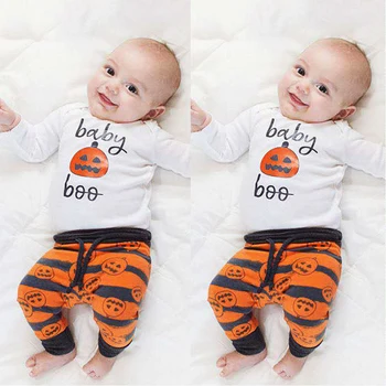 Baby Clothes Set Newborn Baby Girl Boys Clothes Cotton Cartoon Pumkin Rompers Pants Hat Newborn Christmas Baby Halloween Costume
Baby Clothes Set Newborn Baby Girl Boys Clothes Cotton Cartoon Pumkin Rompers Pants Hat Newborn Christmas Baby Halloween Costume