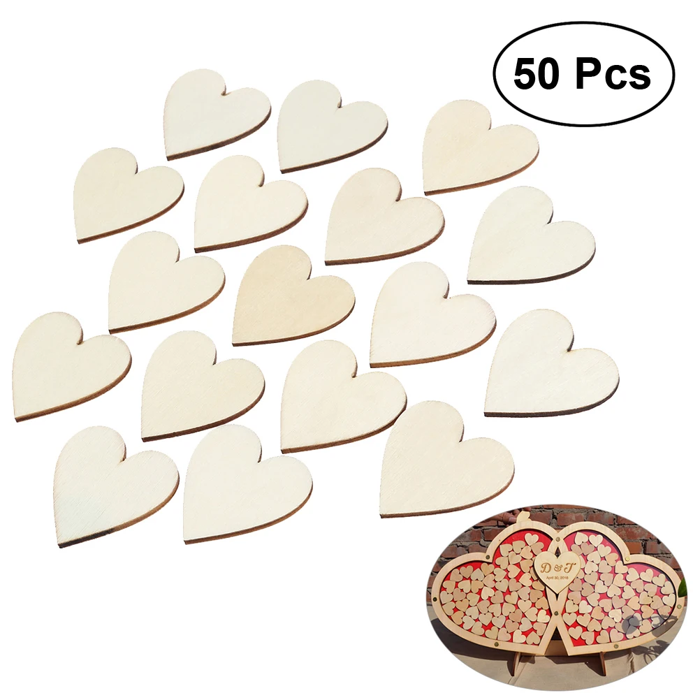 50pcs 50mm Blank Heart Wood Slices Discs DIY Crafts Embellishments Christmas Decoration For Wedding Art Ornaments
50pcs 50mm Blank Heart Wood Slices Discs DIY Crafts Embellishments Christmas Decoration For Wedding Art Ornaments