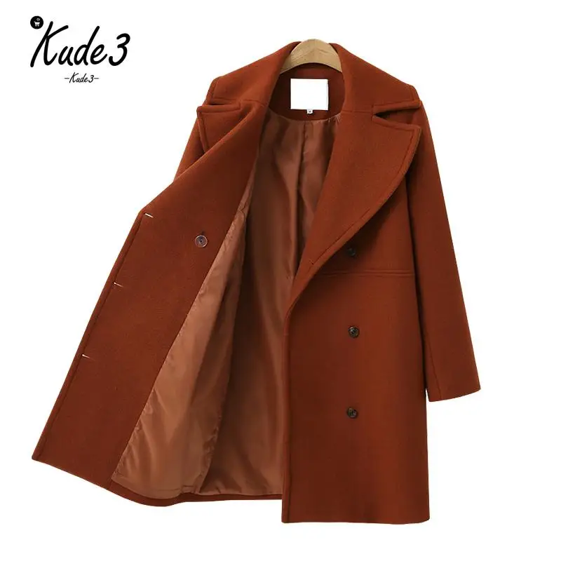 2019 Autumn Winter Fashion Women Coats Casual Jackets Long Sleeve Blazer Outwear Female Elegant Wool Double Breasted Coat 4829
2019 Autumn Winter Fashion Women Coats Casual Jackets Long Sleeve Blazer Outwear Female Elegant Wool Double Breasted Coat 4829