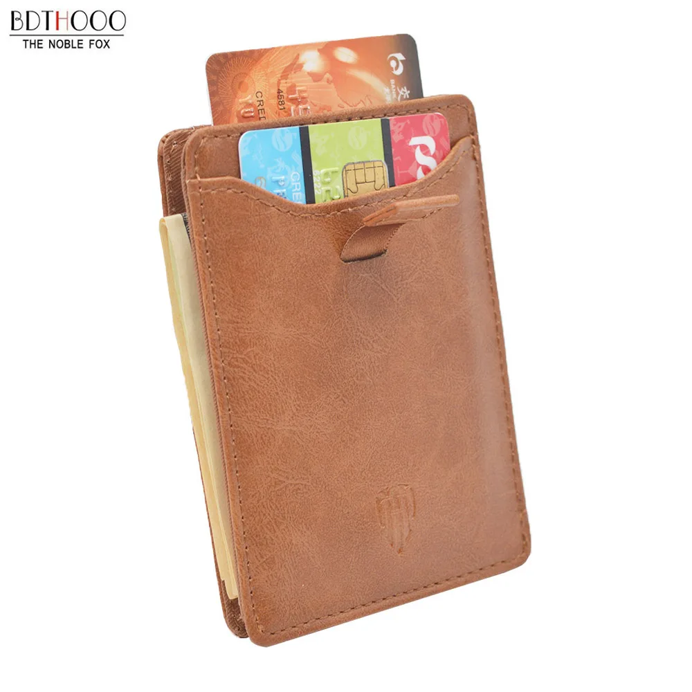 rfid Card Wallet New Slim Men ID Credit Card Holders Wallet PU Leather Pull Card Wallet Mini Purse Portable Cash Holder
rfid Card Wallet New Slim Men ID Credit Card Holders Wallet PU Leather Pull Card Wallet Mini Purse Portable Cash Holder