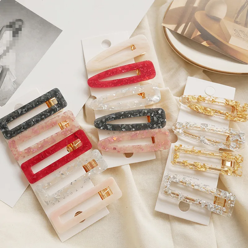 Jeseca 1PCS 2019 Women Hair Clips Fashion Acrylic Hollow Waterdrop Sequins Hairpin Barrette Headbands Accessories Girl Gift
Jeseca 1PCS 2019 Women Hair Clips Fashion Acrylic Hollow Waterdrop Sequins Hairpin Barrette Headbands Accessories Girl Gift