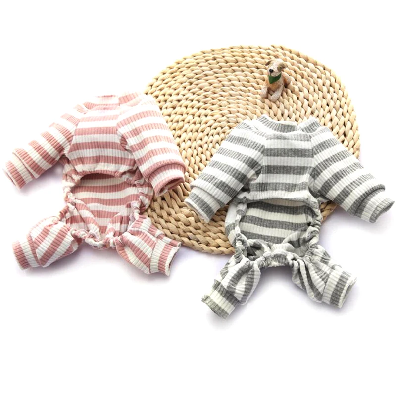 Pet Dog Puppy Shirt Strip Pattern T-Shirt Soft Cotton Home Pajamas Blended Clothes Cat Spring Autumn Sweatshirt Clothing Y119
Pet Dog Puppy Shirt Strip Pattern T-Shirt Soft Cotton Home Pajamas Blended Clothes Cat Spring Autumn Sweatshirt Clothing Y119