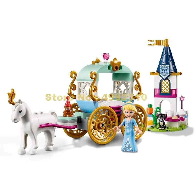 102pcs fairy princess cinderella's carriage ride building blocks 41159 Bricks Toy
102pcs fairy princess cinderella's carriage ride building blocks 41159 Bricks Toy