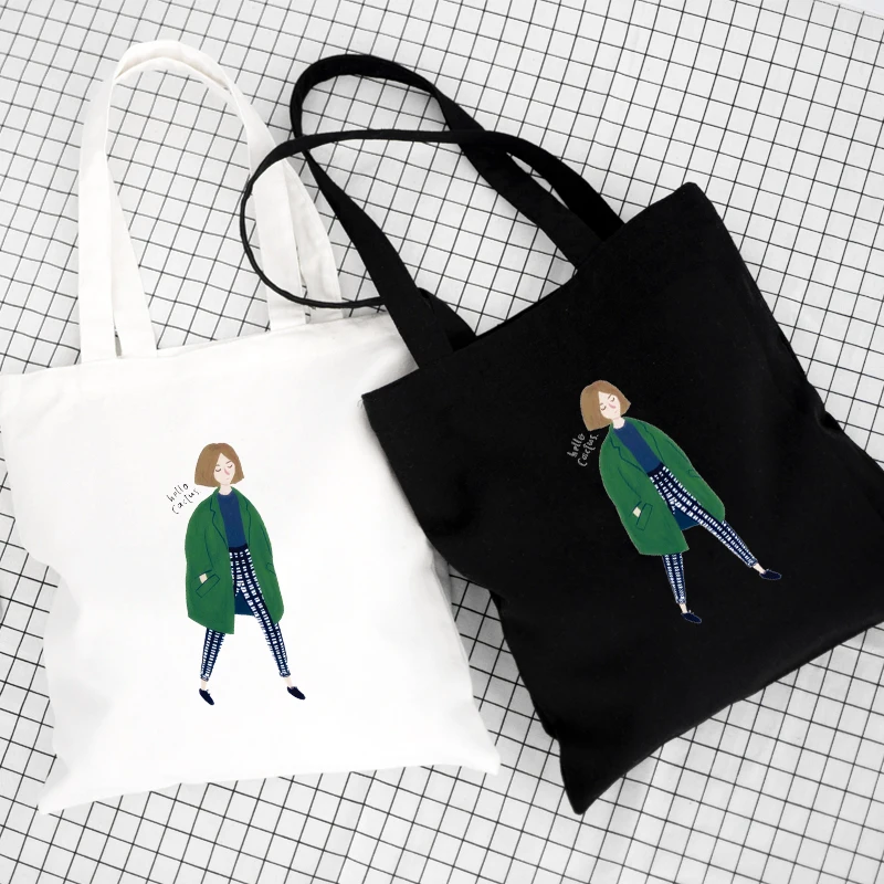 Canvas Tote Bag Green Reusable Shopping Bag Simple Casual Students Shoulder Bag With Zipper
Canvas Tote Bag Green Reusable Shopping Bag Simple Casual Students Shoulder Bag With Zipper