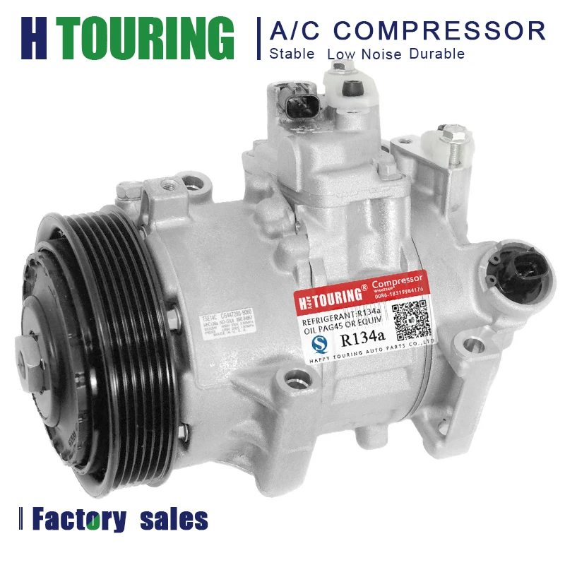 Auto for car Toyota Corolla Matrix 1.8L ac Compressor 88310-0F041 447280-9060 88310-02711 CG447150-4840 88310-68031 TSE14C
Auto for car Toyota Corolla Matrix 1.8L ac Compressor 88310-0F041 447280-9060 88310-02711 CG447150-4840 88310-68031 TSE14C