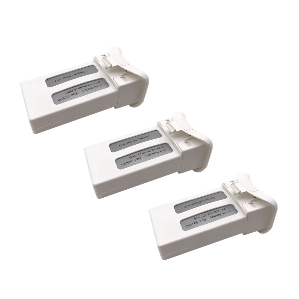 1/2/3PCS 3.7V 1000mAh Lithium Battery for SJRC S20W T25 Four-axis Drone Spare Parts Remote Control Aircraft Rechargeable Battery
1/2/3PCS 3.7V 1000mAh Lithium Battery for SJRC S20W T25 Four-axis Drone Spare Parts Remote Control Aircraft Rechargeable Battery