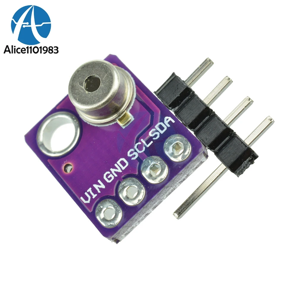 MLX90615 Digital Infrared Temperature Sensor for Arduino GY Series Module Diy Electronic PCB Board
MLX90615 Digital Infrared Temperature Sensor for Arduino GY Series Module Diy Electronic PCB Board