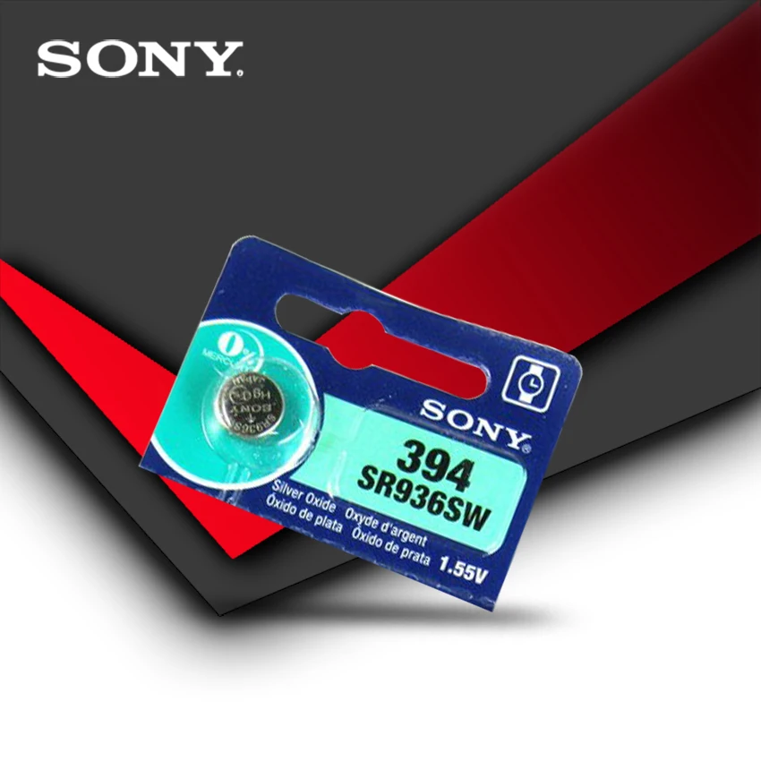 1pc New Sony 100% Original 394 SR936SW 936A LR45 L936 AG9 1.55V Silver Oxide Button Cell Coin Battery MADE IN JAPAN
1pc New Sony 100% Original 394 SR936SW 936A LR45 L936 AG9 1.55V Silver Oxide Button Cell Coin Battery MADE IN JAPAN