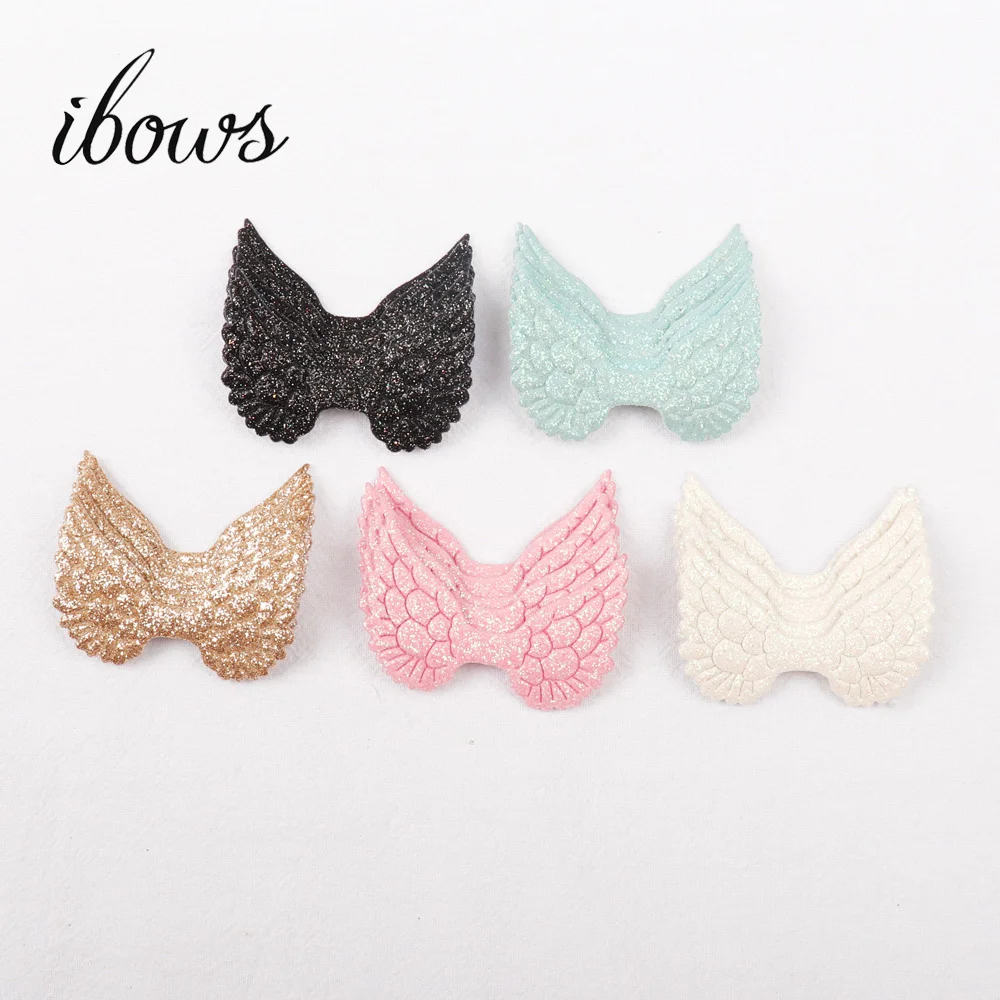 IBOWS Mixed Padded Glittered/Shiny Angel wing Shape Appliques 10pcs 48mm For Kid DIY Patch And Baby HairBow Headwere Accessories
IBOWS Mixed Padded Glittered/Shiny Angel wing Shape Appliques 10pcs 48mm For Kid DIY Patch And Baby HairBow Headwere Accessories