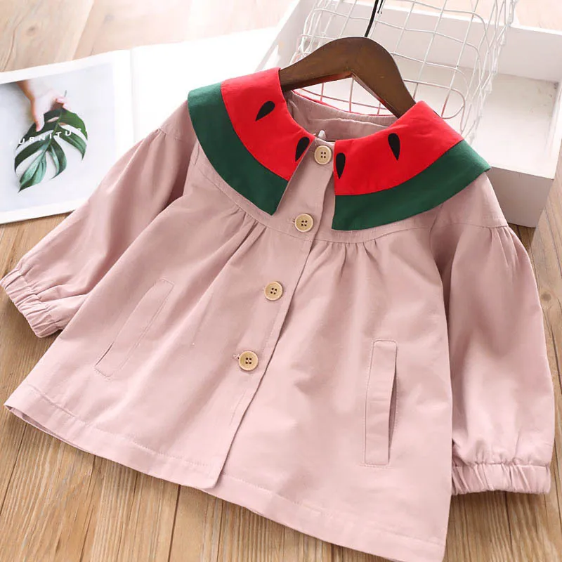 Bear Leader Girls Coat and Jackets Autumn Cute Watermelon Collar Windbreaker Coat Button Kids Girls Jacket Outwear Kids Coat 
Bear Leader Girls Coat and Jackets Autumn Cute Watermelon Collar Windbreaker Coat Button Kids Girls Jacket Outwear Kids Coat