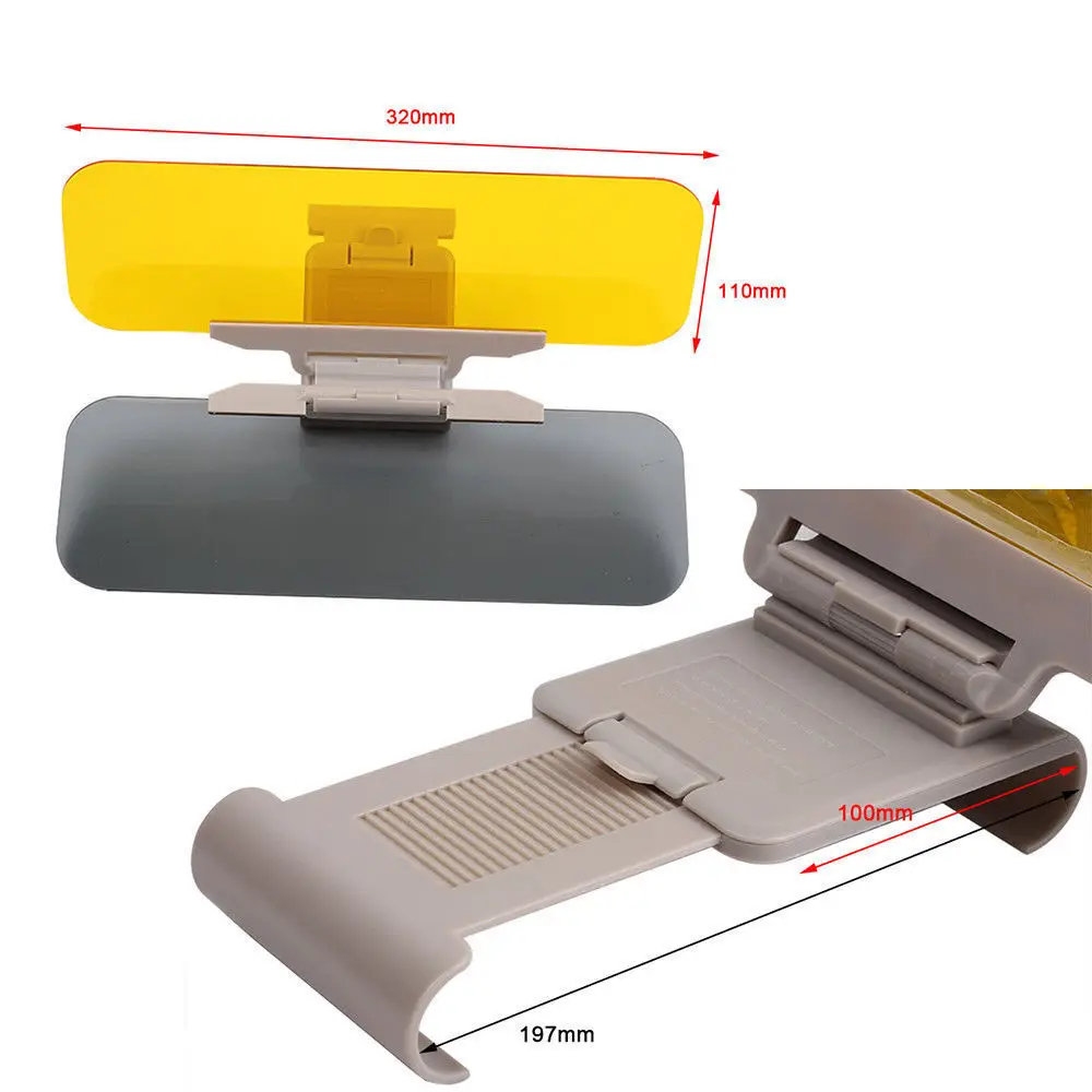 2 in 1 Car Anti-Glare Dazzle Goggle Mirror Day & Night Vision Driving Car Sun Visor Driver Goggles Sunglasses Accessories
2 in 1 Car Anti-Glare Dazzle Goggle Mirror Day & Night Vision Driving Car Sun Visor Driver Goggles Sunglasses Accessories