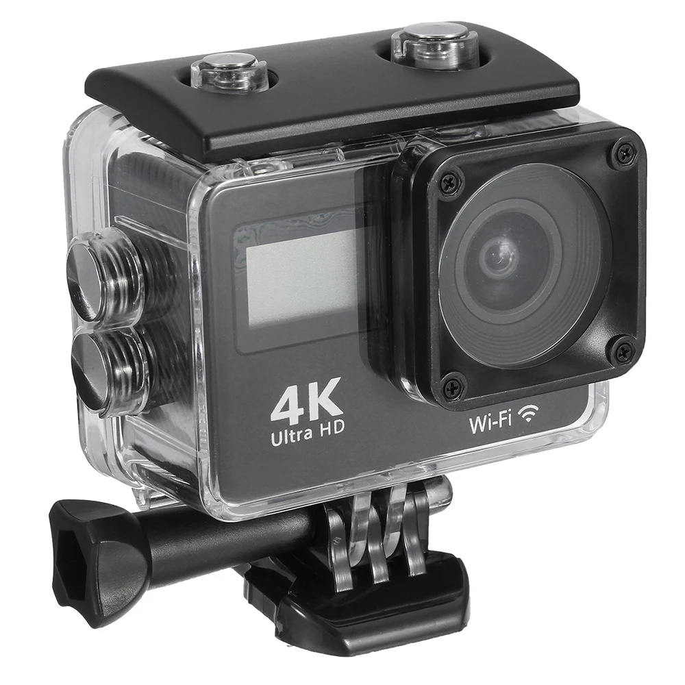 4K Action Camera WiFi 170 Degree Wide Angle Lens Dual Screen Ultra HD 30M Waterproof DV Sport Camcorder
4K Action Camera WiFi 170 Degree Wide Angle Lens Dual Screen Ultra HD 30M Waterproof DV Sport Camcorder