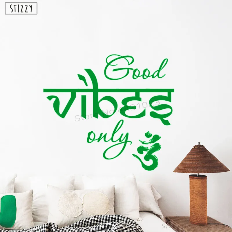 STIZZY Wall Decal Meditation Quotes Good Vibes Only Vinyl Wall Sticker Decals Interior Removable Buddha Bohe Yoga Decor Art C340
STIZZY Wall Decal Meditation Quotes Good Vibes Only Vinyl Wall Sticker Decals Interior Removable Buddha Bohe Yoga Decor Art C340