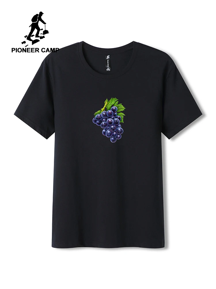 Pioneer Camp Fashion Summer T shirt Men Brand Clothing 3D Grape Printed T-shirt Male Quality 100% Cotton Short Tees ADT906330
Pioneer Camp Fashion Summer T shirt Men Brand Clothing 3D Grape Printed T-shirt Male Quality 100% Cotton Short Tees ADT906330