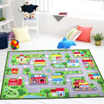 Environmental protection and safety children's carpet cartoon toy game drive baby crawling mat machine washable
Environmental protection and safety children's carpet cartoon toy game drive baby crawling mat machine washable