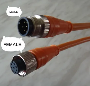 female male Sensor Connector plug 2m 8PINS straight Type used for proximity switch M12 (RK12-S)
female male Sensor Connector plug 2m 8PINS straight Type used for proximity switch M12 (RK12-S)