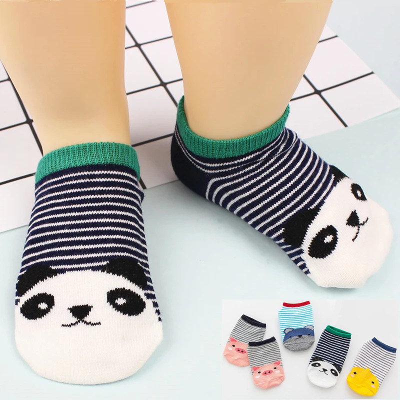 Cute Baby Socks Cotton Boys Girls Anti Slip Indoor Boat Socks Patterned Panda Striped Animal Kids Funny Short Socks Baby Stuff
Cute Baby Socks Cotton Boys Girls Anti Slip Indoor Boat Socks Patterned Panda Striped Animal Kids Funny Short Socks Baby Stuff