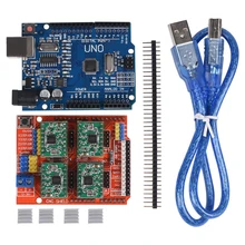 V3.0 + UNO R3 USB Arduino + 4 . A4988 (China) V3.0 + UNO R3 USB Arduino + 4 . A4988 (China)