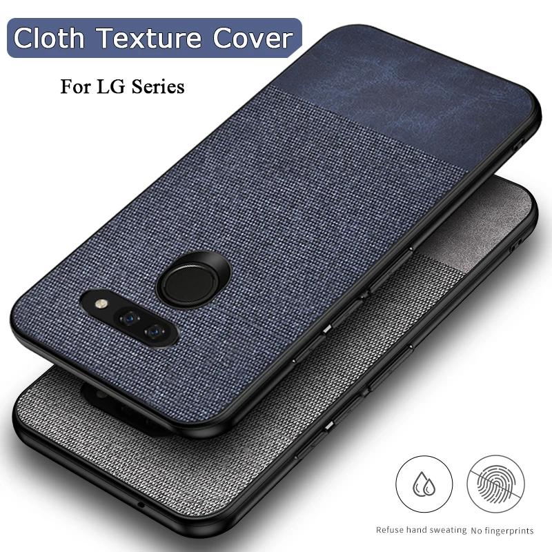 Fabric Case For LG G8 G8s ThinQ Luxury Cloth Texture Telefon Cover For LG Stylo 5 Soft TPU Protection Phone Shockproof Carcasa
Fabric Case For LG G8 G8s ThinQ Luxury Cloth Texture Telefon Cover For LG Stylo 5 Soft TPU Protection Phone Shockproof Carcasa