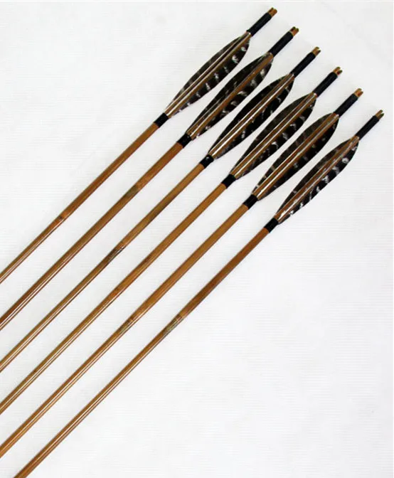 6/12/24PK Hunting Bamboo Arrows Eagle pattern Turkeys Feather for Archery Longbow
6/12/24PK Hunting Bamboo Arrows Eagle pattern Turkeys Feather for Archery Longbow