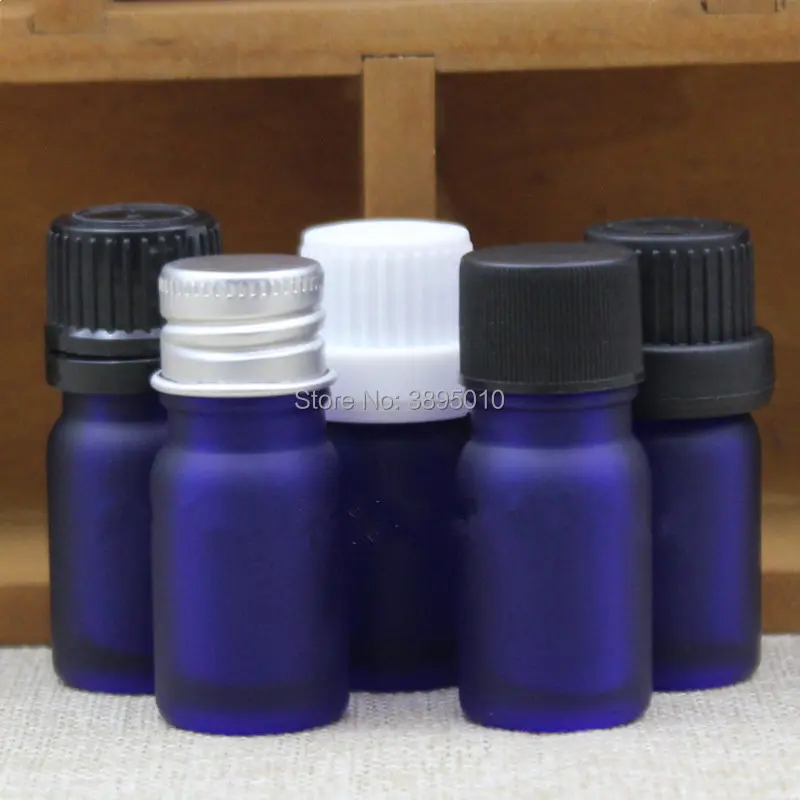 5ml blue frosted Glass Bottle, sample Vials Essential Oil blue Bottle cosmetic bottle with cap F1033
5ml blue frosted Glass Bottle, sample Vials Essential Oil blue Bottle cosmetic bottle with cap F1033