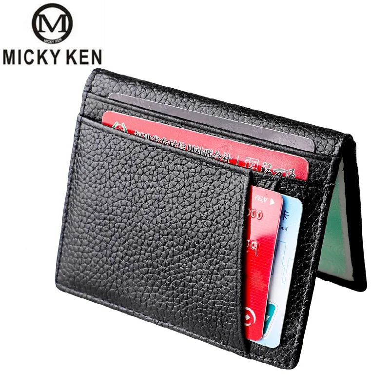 Brands 2019 Super Slim Soft Wallet 100% Cowhide Genuine Leather Mini Credit Card Wallet Purse Card Holders Men Wallet Thin Small
Brands 2019 Super Slim Soft Wallet 100% Cowhide Genuine Leather Mini Credit Card Wallet Purse Card Holders Men Wallet Thin Small