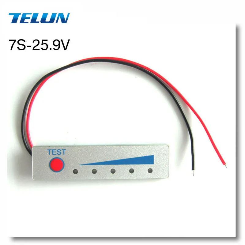 2pcs 7 series 7S 25.9V lithium battery power display panel board LED battery indicator board
2pcs 7 series 7S 25.9V lithium battery power display panel board LED battery indicator board