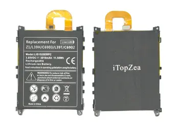 iTopZea 10pcs/lot 3010mAh / 11.58Wh LIS1525ERPC Replacement Battery For Z1 L39H C6902 C6903 L39T L39U L39H C6916 C6943 D5503
iTopZea 10pcs/lot 3010mAh / 11.58Wh LIS1525ERPC Replacement Battery For Z1 L39H C6902 C6903 L39T L39U L39H C6916 C6943 D5503