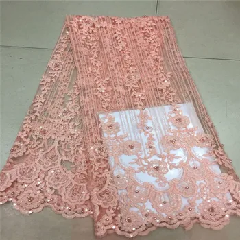 african net lace high quality peach african french beaded lace fabric for wedding dress tulle mesh lace MM-016b
african net lace high quality peach african french beaded lace fabric for wedding dress tulle mesh lace MM-016b