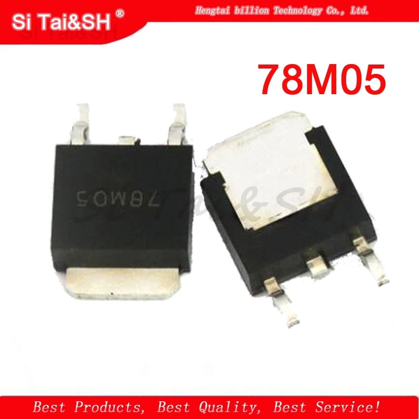 10pcs/lot 7805 78M05 L78M05CDT-TR TO-252