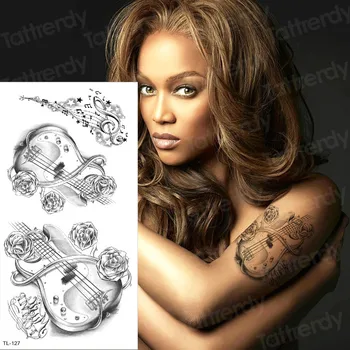 temporary tattoo sticker music sketches tattoo designs black tatoo fake arm legs sexy tattoo & body art stickers decal fashion
temporary tattoo sticker music sketches tattoo designs black tatoo fake arm legs sexy tattoo & body art stickers decal fashion