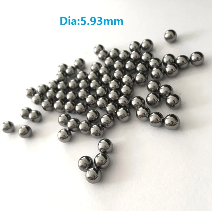 1kg/lot High quality Diameter 5.93mm steel ball high-carbon steel balls bearing precision G100
1kg/lot High quality Diameter 5.93mm steel ball high-carbon steel balls bearing precision G100