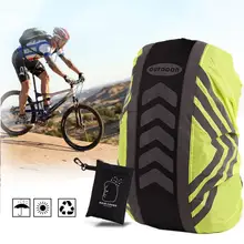 Imperméable à l'eau haute visibilité sac réfléchissant sacs d'extérieur sac à dos sac à dos couverture de pluie(China)