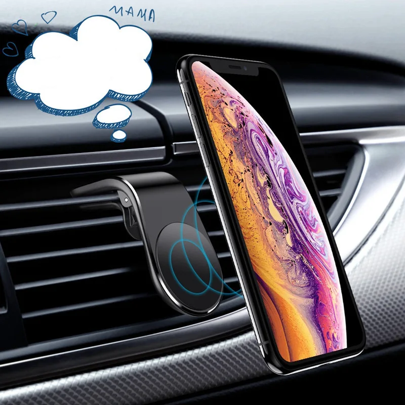 L Shape Magnetic Car Phone Holder For iPhone X 8 Air Vent Mount Stand Magnet Mobile Holder For Huawei p20 p10 Xiaomi Samsung S9
L Shape Magnetic Car Phone Holder For iPhone X 8 Air Vent Mount Stand Magnet Mobile Holder For Huawei p20 p10 Xiaomi Samsung S9
