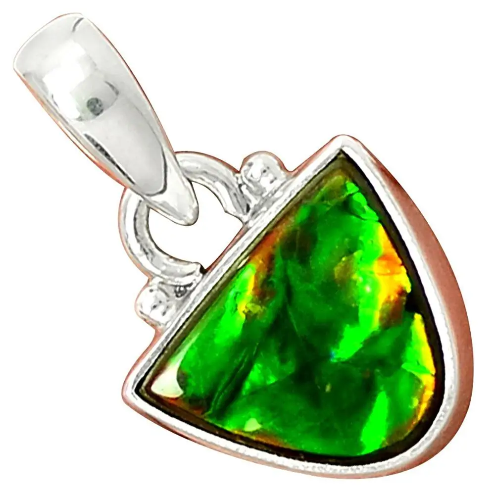 Lovegem Nature Ammolite Pendant 925 Sterling Silver , 24.7 mm, AP3414
Lovegem Nature Ammolite Pendant 925 Sterling Silver , 24.7 mm, AP3414