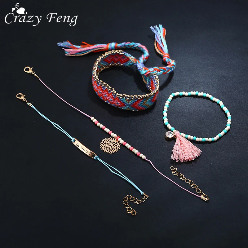 Crazy Feng 2017 New Vintage Simulated Pearl Beaded Bracelets Ethnic Bohemian Tassel Rope Bracelet For Women Girls Jewelry Gift
Crazy Feng 2017 New Vintage Simulated Pearl Beaded Bracelets Ethnic Bohemian Tassel Rope Bracelet For Women Girls Jewelry Gift