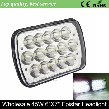 7inch 45w led car light IP67 high quality 4x4 off road led working light 6x7 inch dust proof rectangle led headlights for truck
7inch 45w led car light IP67 high quality 4x4 off road led working light 6x7 inch dust proof rectangle led headlights for truck