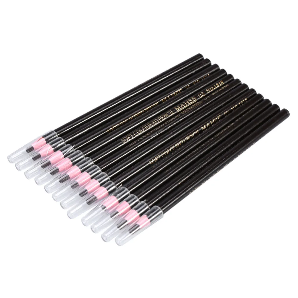 12Pcs/Set Long-lasting Coffee Eyebrow Tattoo Pencil Eyebrow Line Positioning Peel Off Pen Makeup Tool Soft DIY Beauty Makeup Kit
12Pcs/Set Long-lasting Coffee Eyebrow Tattoo Pencil Eyebrow Line Positioning Peel Off Pen Makeup Tool Soft DIY Beauty Makeup Kit