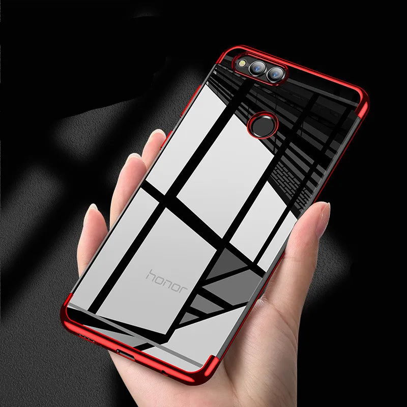 For Huawei P Smart Plating Soft Silicon Transparent Case for Huawei enjoy 7S/P Smart Clear Slim TPU Cell Phone Shell Cover
For Huawei P Smart Plating Soft Silicon Transparent Case for Huawei enjoy 7S/P Smart Clear Slim TPU Cell Phone Shell Cover