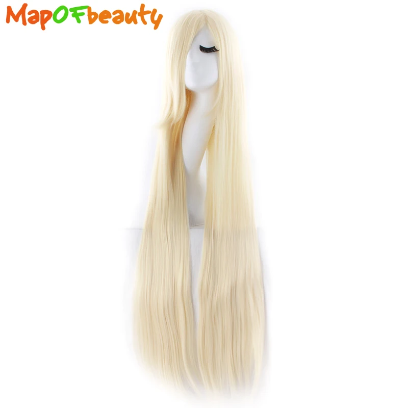MapofBeauty Long straight light Gold Cosplay Wigs Ladies 39inch/100cm High Temperature Fiber Heat Resistant Wig Synthetic hair
MapofBeauty Long straight light Gold Cosplay Wigs Ladies 39inch/100cm High Temperature Fiber Heat Resistant Wig Synthetic hair