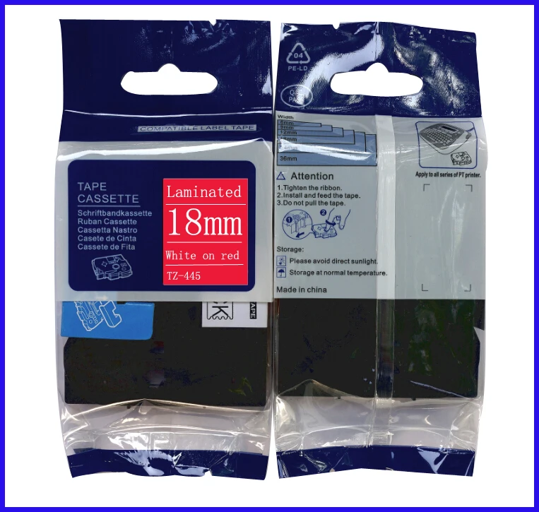 LEDEOU For Brother Tze-445 18mm Tze Tz 445 Tz-445 Tz445 Tze-445 P-touch Label Maker Printer Tze Tape 18 mm Ptouch Printer Labels
LEDEOU For Brother Tze-445 18mm Tze Tz 445 Tz-445 Tz445 Tze-445 P-touch Label Maker Printer Tze Tape 18 mm Ptouch Printer Labels