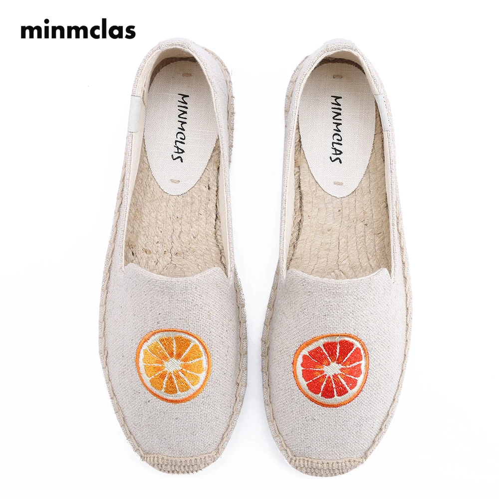 MInmclas Summer Alpargatas Orange Comfortable Slip-on Womens Casual Espadrilles Breathable Flax Hemp Canvas for Girl Shoes
MInmclas Summer Alpargatas Orange Comfortable Slip-on Womens Casual Espadrilles Breathable Flax Hemp Canvas for Girl Shoes