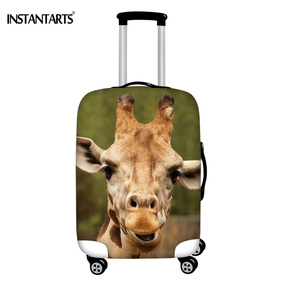 INSTANTARTS Travel Accessories Luggage Cover 3D Animal Giraffe Head Print Dust Rain Spandex Trolley Suitcase Protective Covers
INSTANTARTS Travel Accessories Luggage Cover 3D Animal Giraffe Head Print Dust Rain Spandex Trolley Suitcase Protective Covers