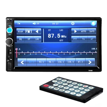 7" HD 2Din In-dash Autoradio TFT Touch Screen Bluetooth Handsfree Car Stereo Radio MP5 Player Car-charger Support TF/FM/USB/AUX
7" HD 2Din In-dash Autoradio TFT Touch Screen Bluetooth Handsfree Car Stereo Radio MP5 Player Car-charger Support TF/FM/USB/AUX